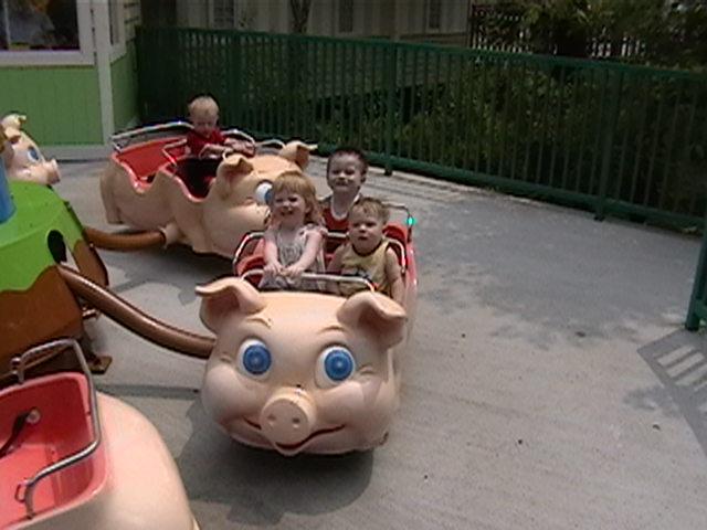 there first ride - This was there first ride the baby had no idea what was going on. But the other two loved it.