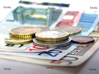money - euros. money