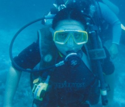 dip in the deep... - another wonderful experience. exploring the wonders of nature in balikasag island.