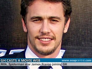 James Franco - A new mystery character on GH.