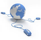 the Internet - a picture of the Internet