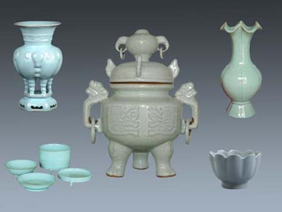 Ru porcelain - Ru porcelain is started at the Song denasity,which rank the first out of the five china,including Jun,Guang,Ge,Ding.And my hometown Ruzhou is one of its origin