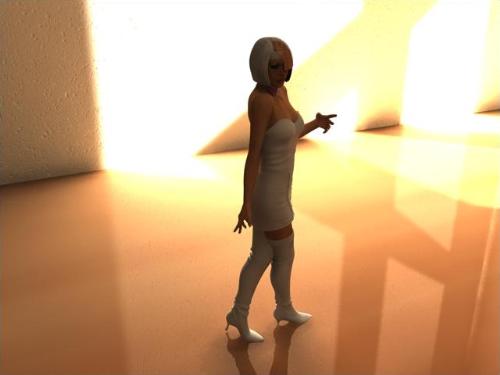 Light - rendered in Cinema 4D
