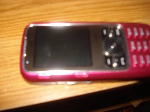 Cell phone - this is my cell phone isnt it pretty? i just love it its got the keyboard which i needed because i am a big texter, and its pink which is a plus i just fell in love with the color and i am yet to see someone with the same phone as me in the same color i have seen someone with the phone in another color but not my pink color which is awsome.