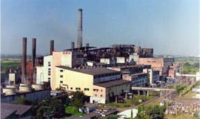 Industrial Pollution - Pollution created by industries and bringing ecological disaster.