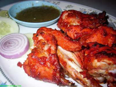 Chicken - Tandoori chicken platter