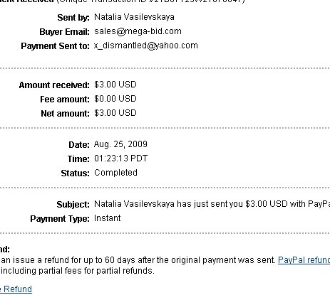 PixProfit payment - Here's a screenshot of my $3 payment from PixProfit, a paid-to-type-captcha site. I have only gotten one payment so far, but hopefully will receive more in the future!