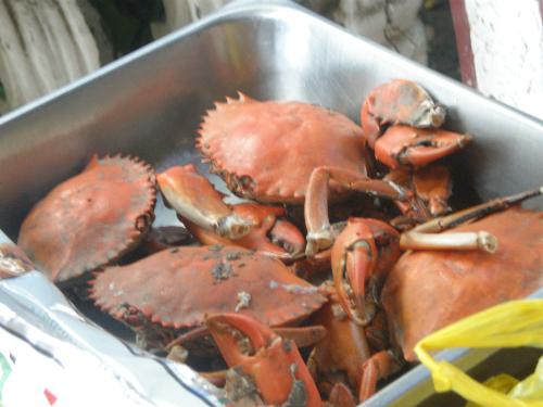 Boiled crabs - They are simply yummy