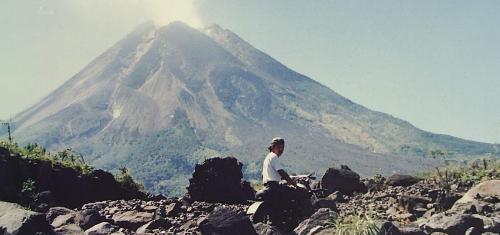 Me at Merapi - I spent my life for 4 years on mt. merapi volcano. It's beautiful place. I miss that place very much. Though this mountain is very dangerous volcano but this place is nice anyway.