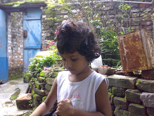 children - india, 24 pgs(N), kolkata, brother's daughter, home