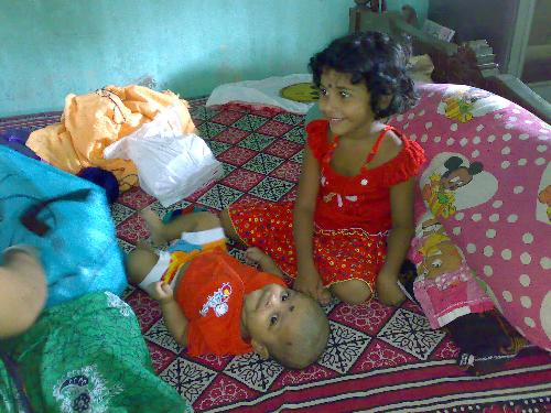 children - india, 24 pgs(N), kolkata, brother's daughter, old house