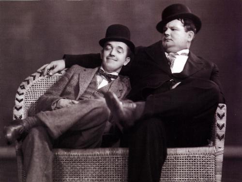 people - picture of laurel and hardy