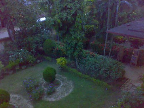 india, hoogly - india, hoogly, a garden view of tarokeswar lodge