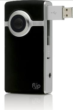 The Flip Camcorder - Simple easy to use camcorder called 'The Flip' that has a usb that flips out and connect to any computer with a usb connector. It fun and portable.