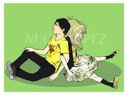 Sid Cassie - Cassie & Sid art..