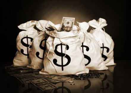 $ stacks - bags full of $