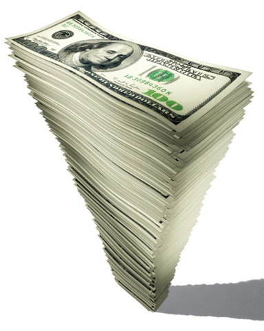 bib big pile of money - big big pile of money
