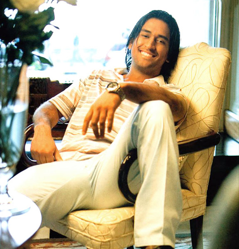 msd - Our Cricket team Captain MSD in one of his ad shoot!