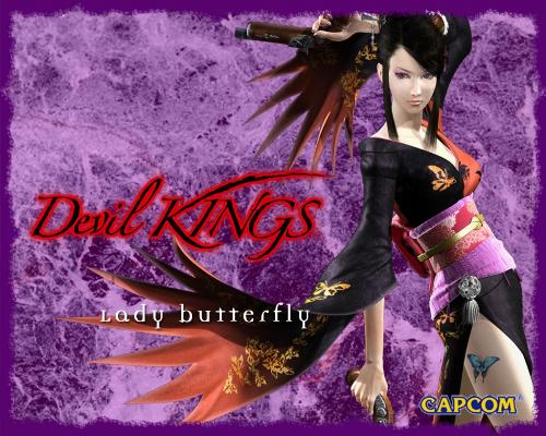 lady butterfly - this girl is a good gunslinger form game devil king. she really looks like a butterfly