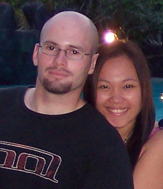 us - this was taken in plantation bay by my uncle.