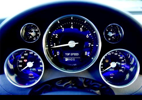 Bugatti - Bugatti Veyron Dash Board, sparkles doesn't it?