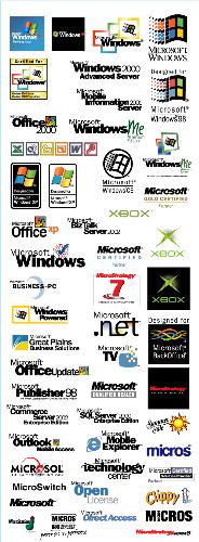 Microsoft logo - the products of microsoft