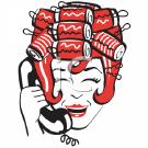 lady talking - Phone talking