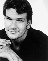 Patrick Swayze - Patrick in balck and white.