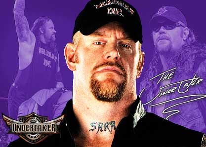 Undertaker - The Undertaker-DEAD MAN.He is a great wrestler friends.I always become scared on seeing him.