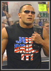 Rock - We miss you rock.One of the great wrestler of WWE .He leaved the job of wrestler and started making movies.Anyways he also looks smarty guy.