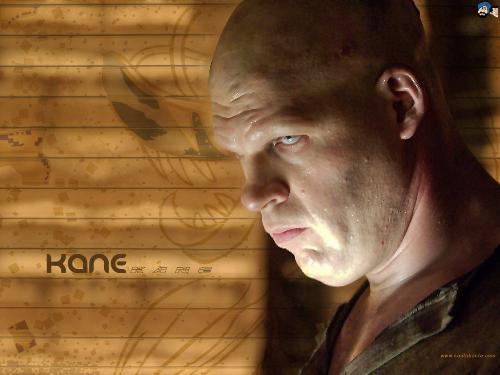 Kane - A 7 feet tall wrestler.A good wrestler but now he had become a monster.