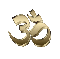 Indian Supernatural Sign - This is the sign of 'Aum', Indian supernatural sign that is used in almost every Hindu Mantras and cermonies