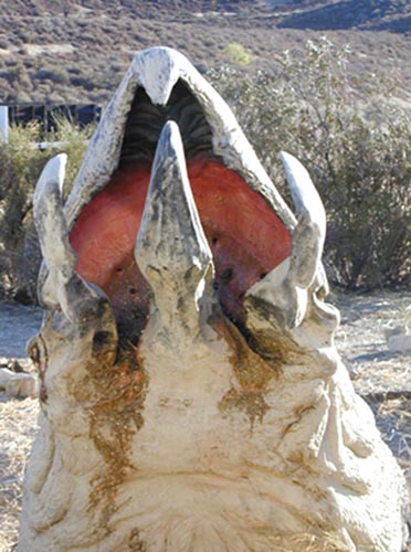 Graboid - Tremors is a 1990 dark comedy monster film about a group of people from a small Nevada town fighting subterranean worm-creatures dubbed 'Graboids'.