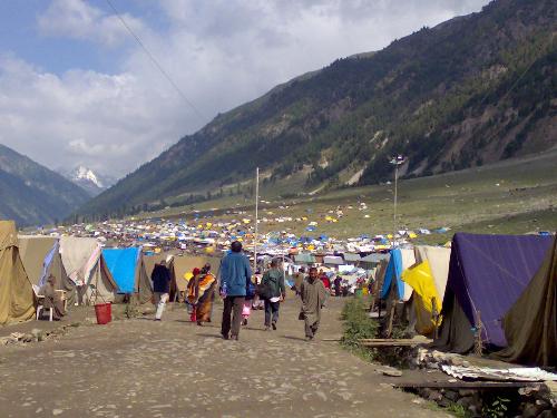 amarnath base camp - Base camp at Baltak before proceeding to amarnath