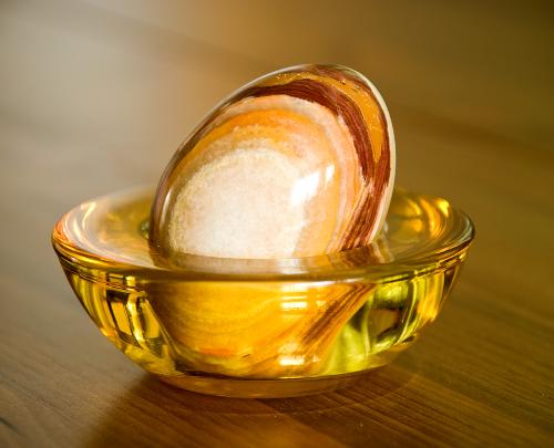 Stone egg - Another test photo. I liked the colors and added very little post editing, if any.