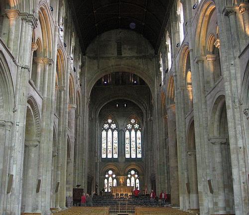 Romsey Abbey - Abbey built originally in 907AD in Romsey, South of England
