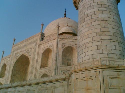 Side Pose of Taj - First amazing visit to taj