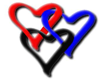love - poly hearts
