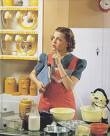 Vintage cook - Back when there were none of the cool appliences that we have now,