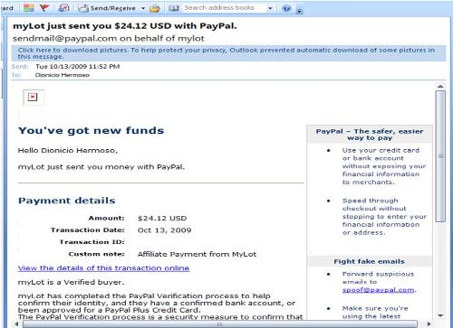 My first payment - This is my first payment here, in mylot. Want to thanks to mylot.