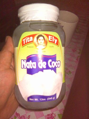 Nata de coco - I love nata