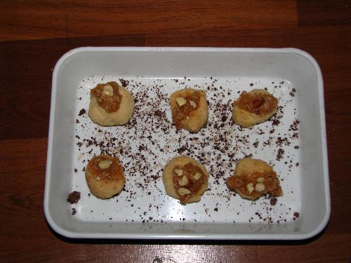 coconut cookies - THis is a picture of the coconut cookies I had made after watching a t.v. demo.