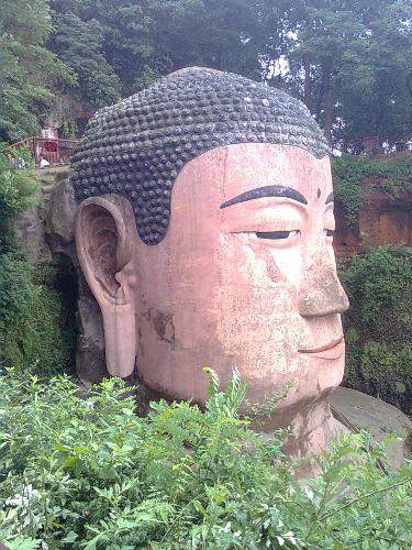 places and scenery - The Leshan Giant Buddha.Masterpiece!