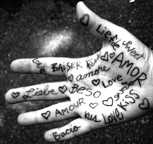 Love - Express your love the way you want. Show it in a unique way that the person can even understand your silence..