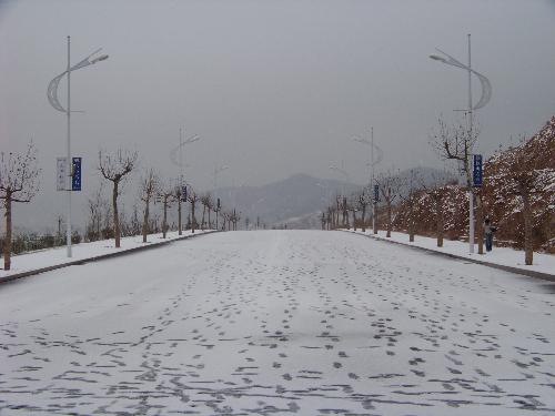 landscapes of my campus - these photos are the scenes of my colledge .my campus located in QING DAO .A city of china.my colledge is very beautiful.