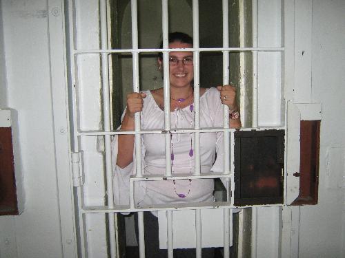 me in jail - me in the jail museum i work at