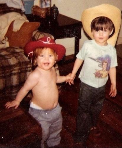These Boys Are Real Cow Boys - My boys when they were young and care free.