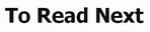 to read next - the logo of To Read Next.