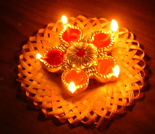 The festival of light - Diwali is the occasion described as 'the day when the light won over the dark'...