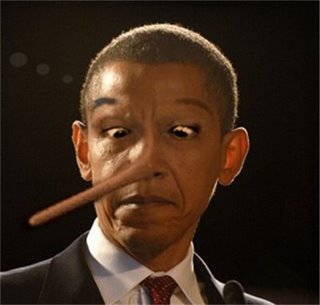 Barack Pinocchio Obama - A Realistic Portrait